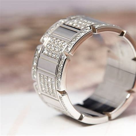 cartier mens diamond ring